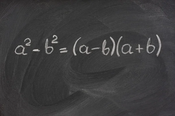 Eenvoudige wiskundige formule — Stockfoto