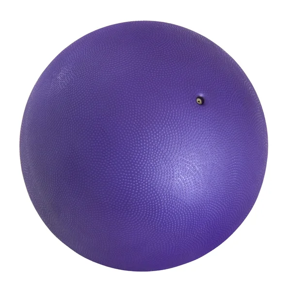Purple medicine ball — Stock Photo, Image