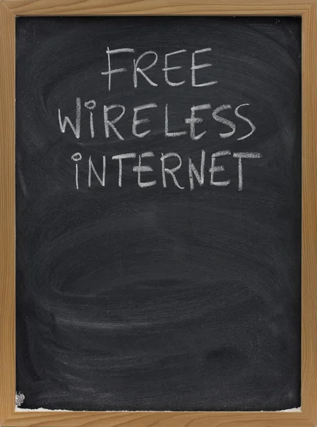 Ücretsiz kablosuz Internet — Stok fotoğraf