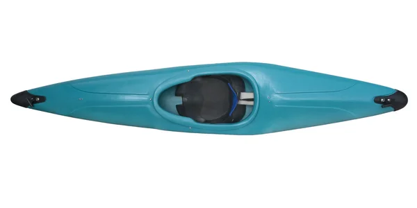 Kayak de aguas bravas azul — Foto de Stock