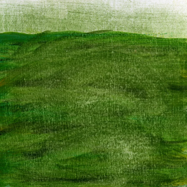 绿色 grunge 绘纹理 — 图库照片