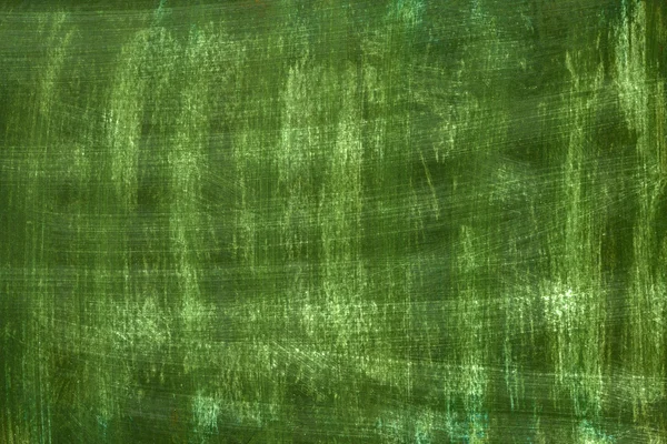 Groene grunge geschilderd en krabde abstract — Stockfoto