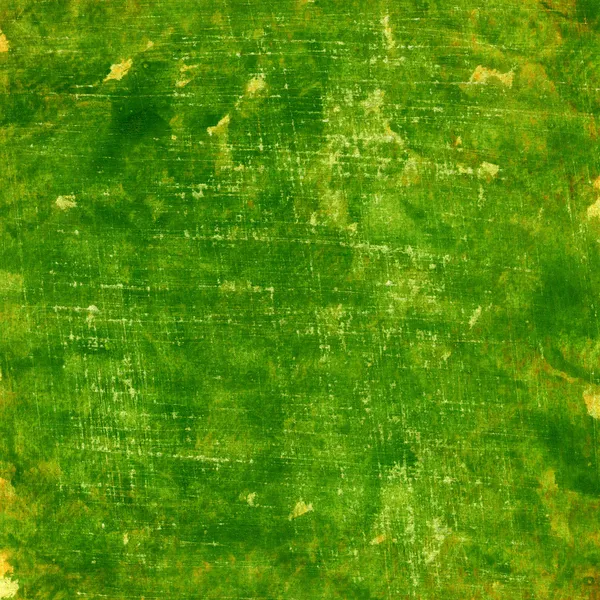 Grunge verde pintado textura de papel — Fotografia de Stock