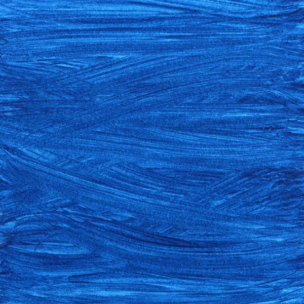暗い青色の波線水彩背景 — ストック写真