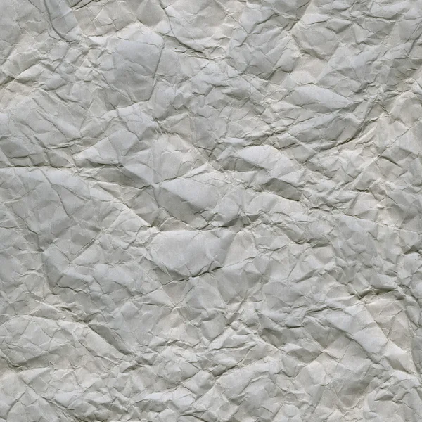 Gray crumpled paper texture — Stock Photo, Image