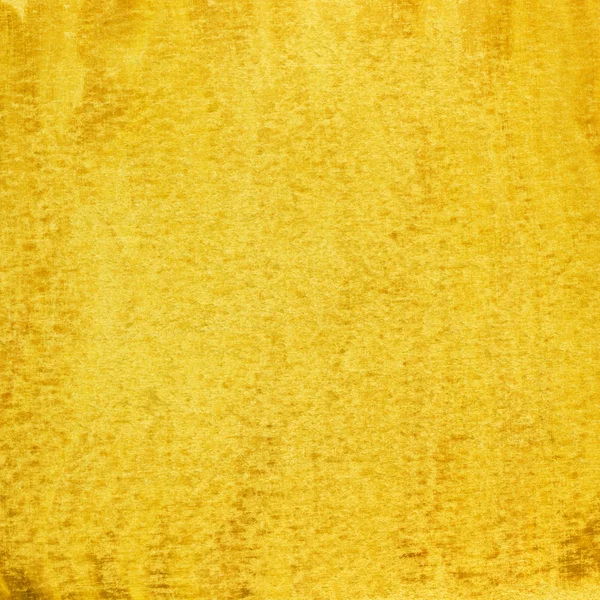 Gelbe Aquarellpapier-Textur — Stockfoto