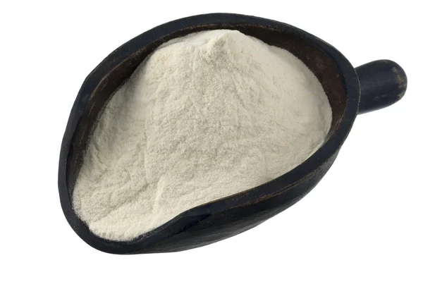 Scoop of potato flour — Stock Photo, Image