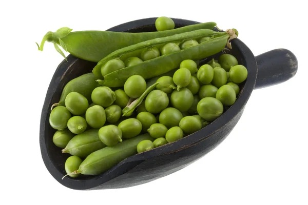 绿色豌豆的独家新闻 — 图库照片