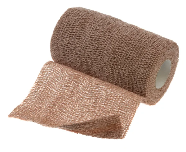 Cohesive böjlig bandagen wrap — Stockfoto