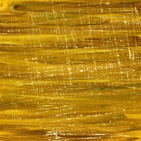 Bruin en geel aquarel abstract — Stockfoto
