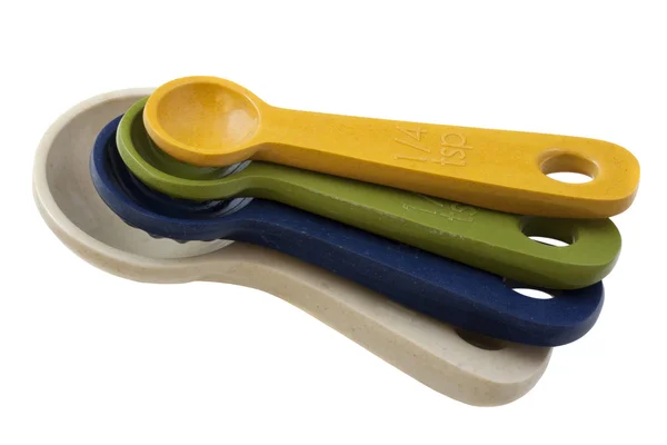 Set of kitchen measuring spoons — Stock Photo, Image