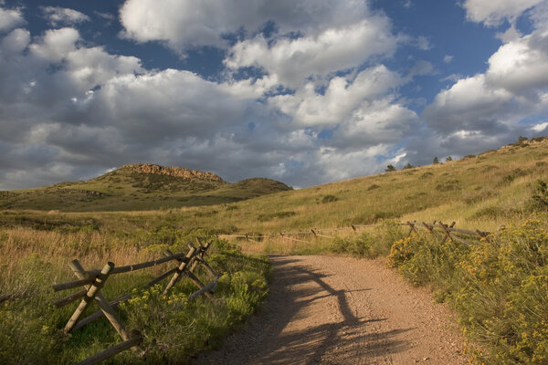 Dirt road in Colorado