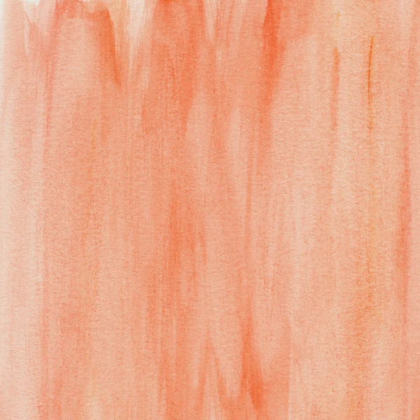 Vermelho aquarela lavagem fundo — Fotografia de Stock
