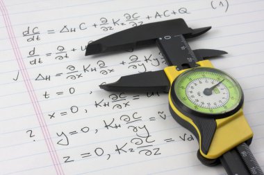 Get a grip on math concept clipart