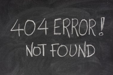 İnternet Hata 404 - Dosya bulunamadı