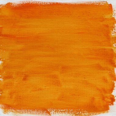 Orange watercolor abstract clipart