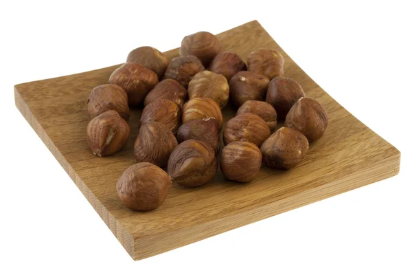 Handful of filberts (hazelnuts) — Stock Photo, Image