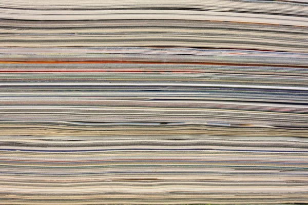 Stack av färgglada tidskrifter - bakgrund — Stockfoto