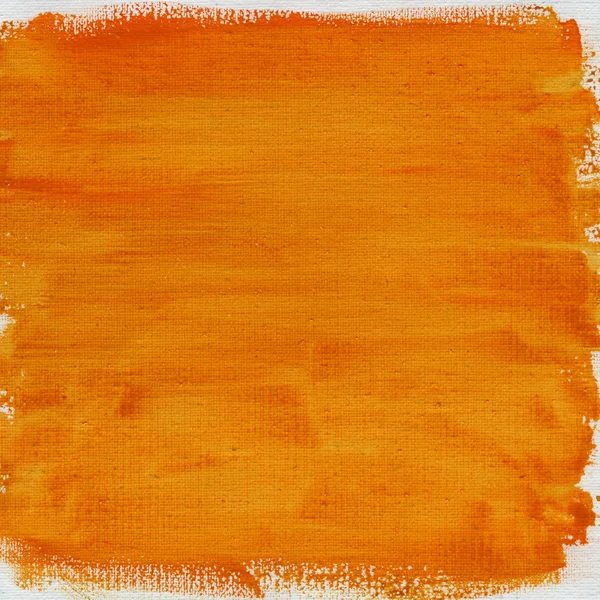 Acquerello arancione astratto — Foto Stock