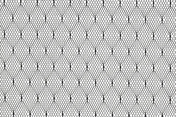 Černé krajkové tkaniny vzor — Stock fotografie