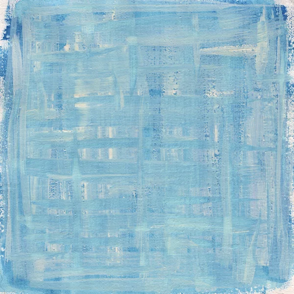 Blau-weißes Aquarell abstrakt — Stockfoto