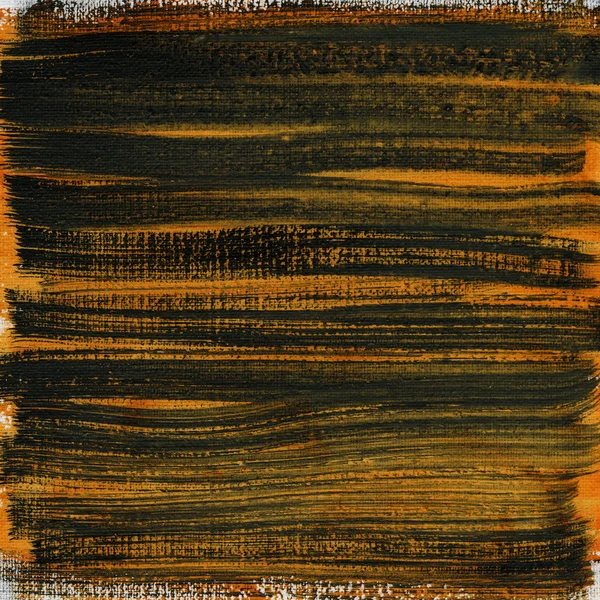 Orange and black watercolor abstract — Stock Photo, Image