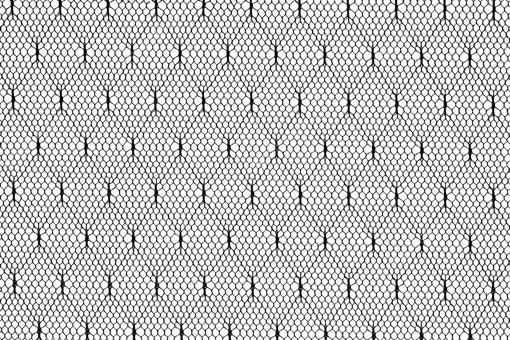 Black lace fabric pattern