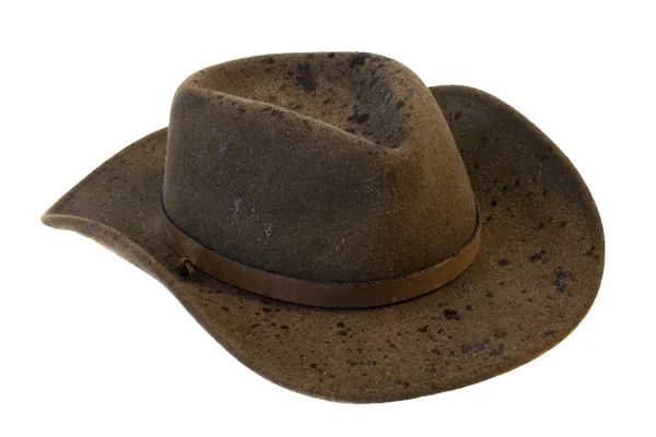 Волога шерсть відчувала ковбойський капелюх — стокове фото