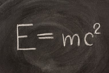 Albert Einstein physical formula clipart