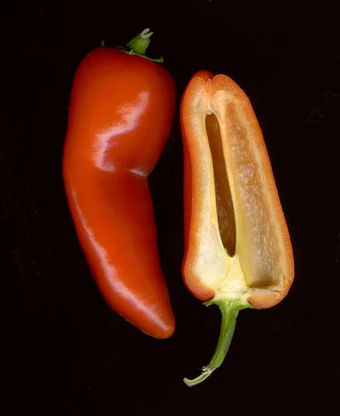 Mini édes piros paprika — Stock Fotó