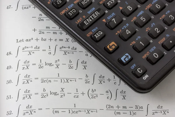 Programovatelné vědecká Kalkulačka — Stock fotografie