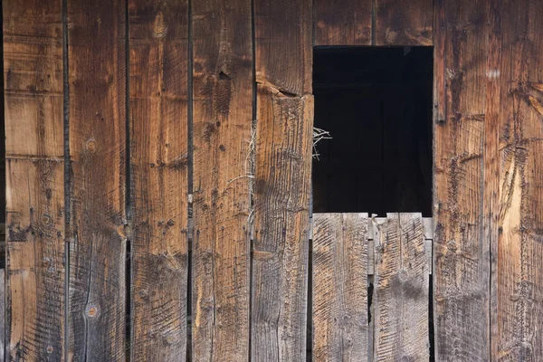 Weathered wood of old barn wall — Stock Photo, Image