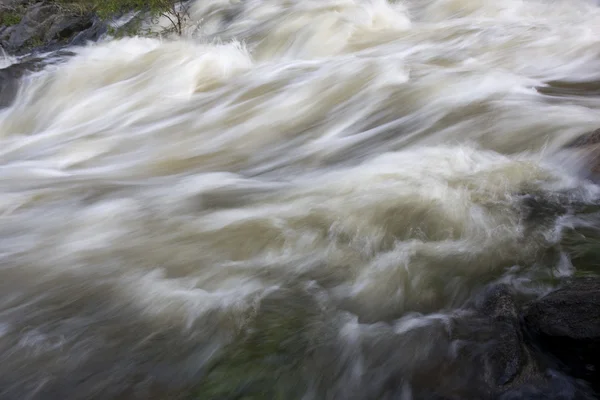 Horská řeka - whitewater pozadí — Stock fotografie