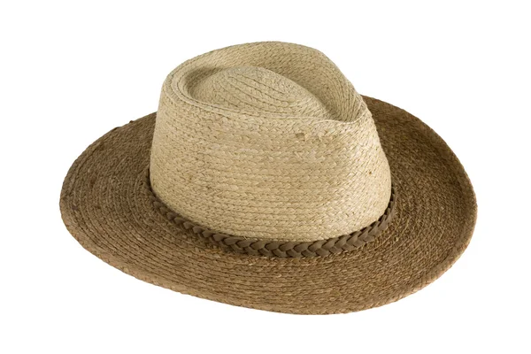 Sun protection - straw hat — Stock Photo, Image