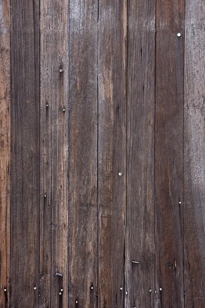 风化带钉的木材 — 图库照片