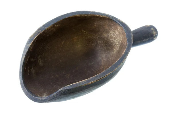 Painted wooden scoop — Stock Photo, Image