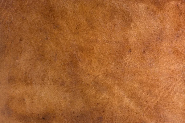 Vieux fond en cuir brun — Photo