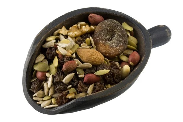 Scoop of trail mix — Stock Photo, Image