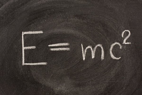 Albert Einstein physical formula