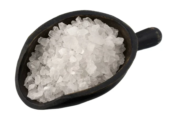 Cuillère de sel gemme — Photo