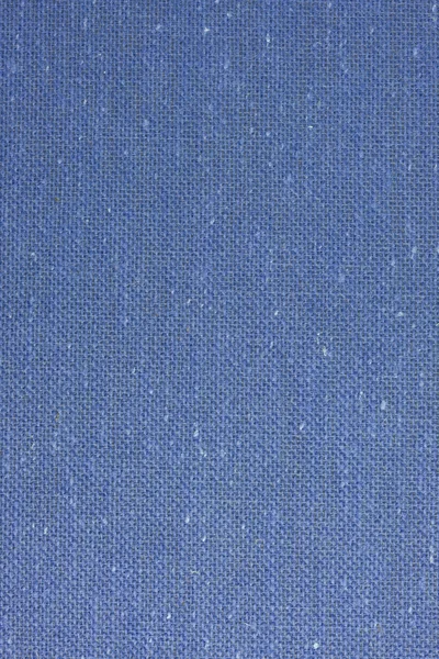 Обкладинка темно-синьої текстильної книги — стокове фото