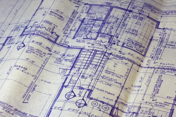 План этажа дома. — стоковое фото