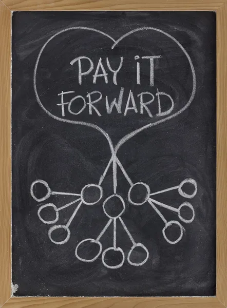 Pay it forward — Stock Photo, Image