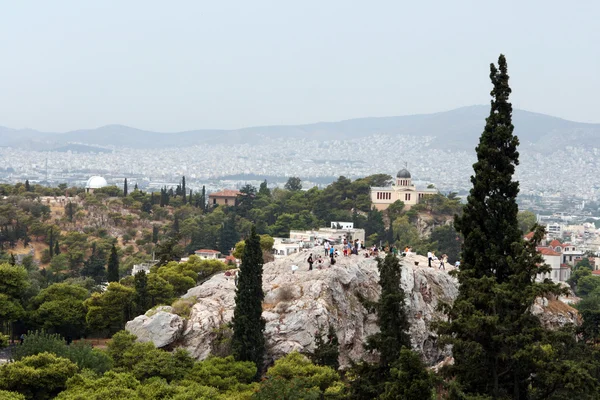 Prohlédni bodu Atény Royalty Free Stock Fotografie