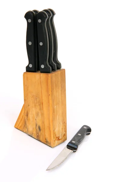 Messer sichergestellt lizenzfreie Stockbilder