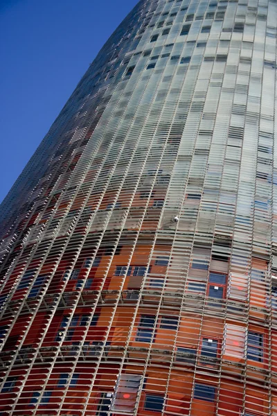 stock image Agbar tower, Barcelona, Catalonia, Spain