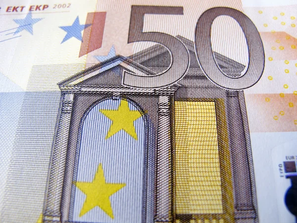 Cinquenta euros — Fotografia de Stock