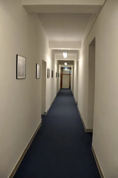 酒店走廊 — 图库照片