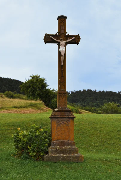 Wayside cross/shrine — Stock Photo, Image
