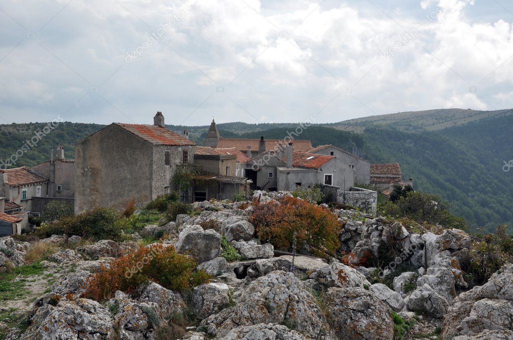 Ancient croation village